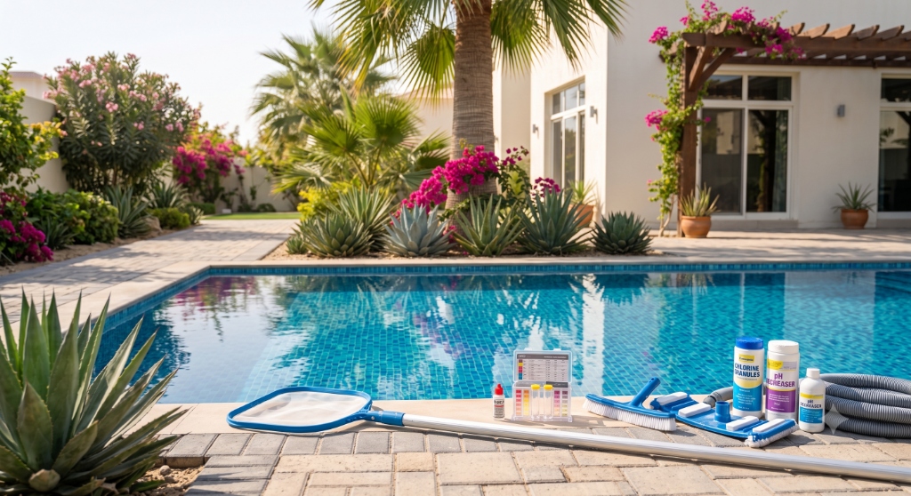 Weekly Pool Maintenance Checklist by Wajid Ali Landscap and swimming pool